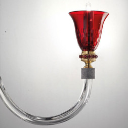 Люстра Euroluce Claire L6+6 Ruby
