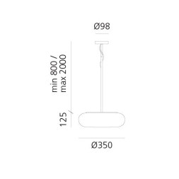 Подвесной светильник Artemide Itka DX0060A10