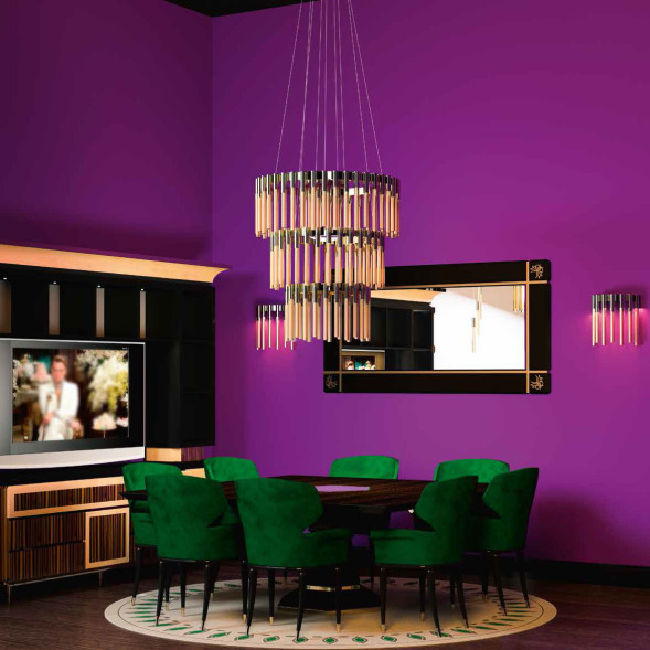 Подвесной светильник Beby Group New York New York 0880B01 Light Gold Tr-gold