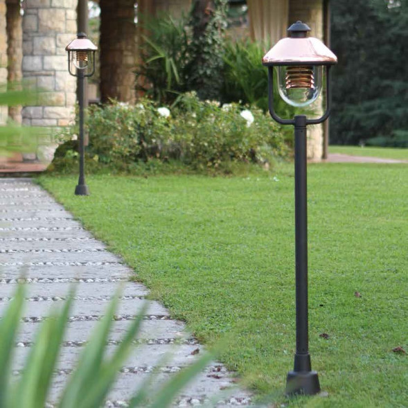 Садово-парковый фонарь Garden Light Vecchio Rame 94034/CU NE