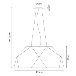 Подвесной светильник Fabbian Crio D81 A03 48