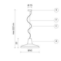 Подвесной светильник Karman Gangster SE641BB