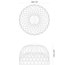 Подвесной светильник MOOOI Emperor L MOLEMS-L--B