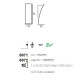 Настенный светильник Linea Light Vi 6972