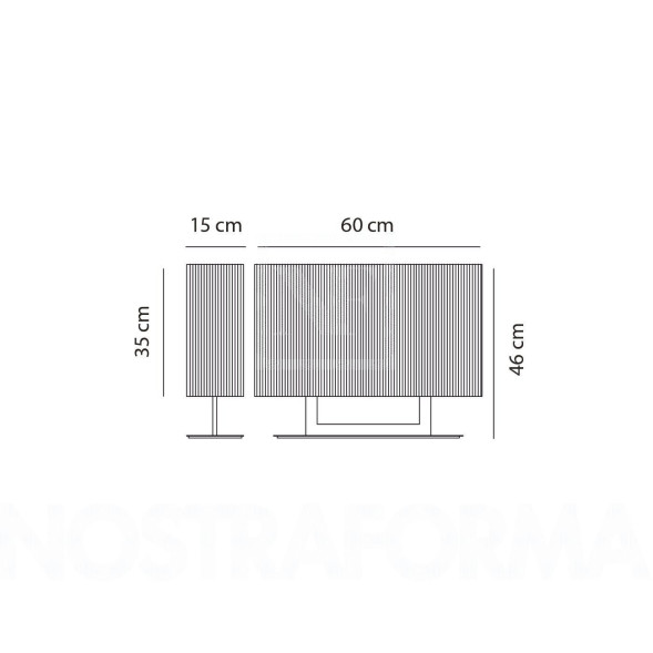 Настольная лампа AxoLight LT CLAVI G Tabacco LTCLAVIGTACRE27
