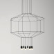 Подвесной светильник Vibia Wireflow 0399 04 /1A
