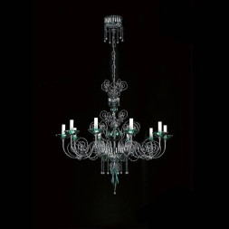 Люстра Beby Star 0122B02 Chrome Emerald Emerald Crystal