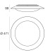 Потолочный светильник Linea Light Crew 8282
