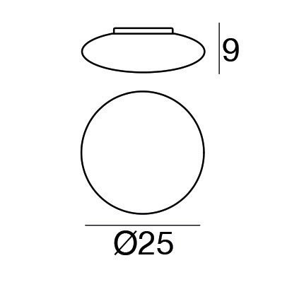Потолочный светильник Linea Light Squash 7951