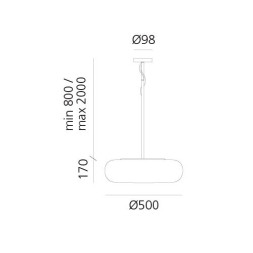 Подвесной светильник Artemide Itka DX0060B10