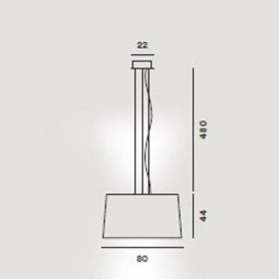 Подвесной светильник Foscarini Twice as Twiggy 275017 87