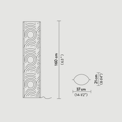 Напольный светильник Slamp Venti FLOOR TUB59PTU0004__VEN