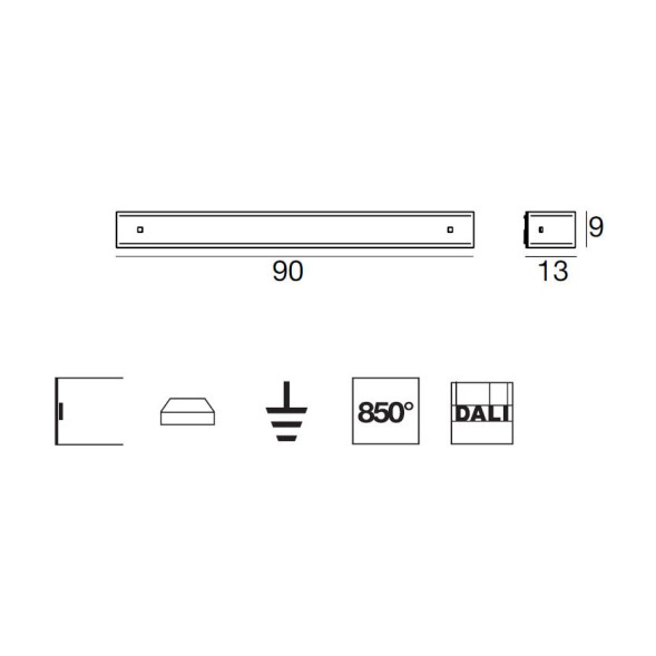Настенный светильник Linea Light Mille 7848