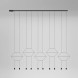 Подвесной светильник Vibia Wireflow 0330 04 /1B