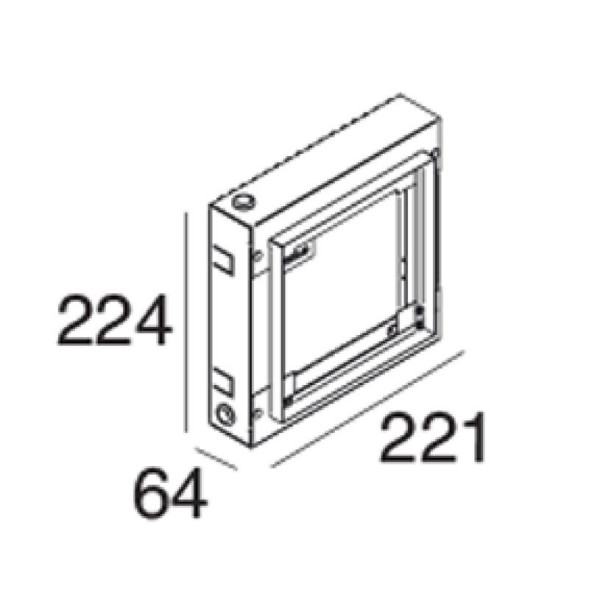 Монтажный корпус Linea Light 60837