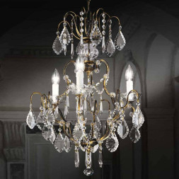 Люстра Beby Group Old style 3325/3 Black gold HALF CUT