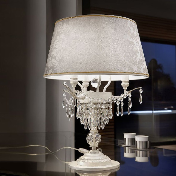 Настольный светильник Masiero Glasse TL3 V13 / DAM IV Cut crystal