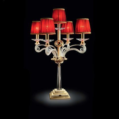 Настольная лампа Renzo Del Ventisette LSG 14330/4+1 CP DEC. OZ