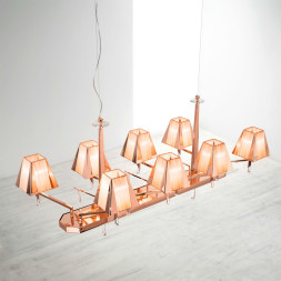 Люстра IDL Prestige 534/8R copper