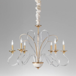 Люстра Masca Deco 1878/6 Bianco oro