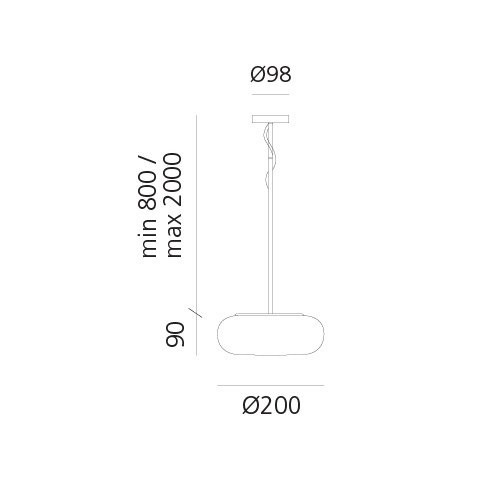 Подвесной светильник Artemide Itka DX0060O10
