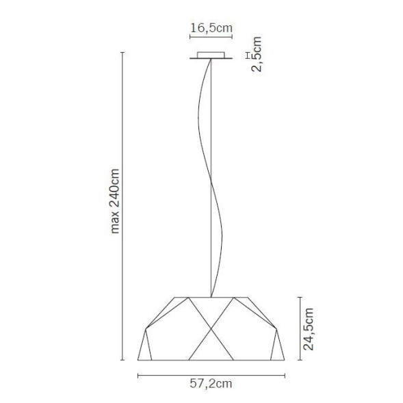 Подвесной светильник Fabbian Crio D81 A01 01
