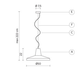 Подвесной светильник Karman Gangster SE641BR