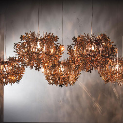 Подвесной светильник Slamp Fiorella SUSPENSION MINI COPPER FIO14SOS0002RA000