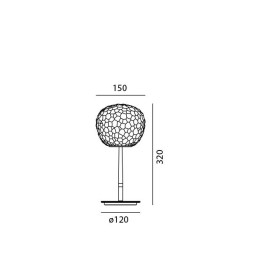 Настольная лампа Artemide Meteorite 1709110A