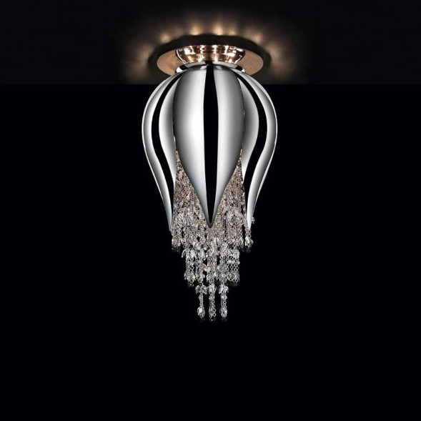 Потолочный светильник Beby Group Bouquet 5200B10 Gold Chrome Diamond