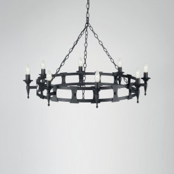 Люстра Elstead Lighting Saxon SAX8 BLK