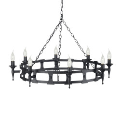 Люстра Elstead Lighting Saxon SAX8 BLK