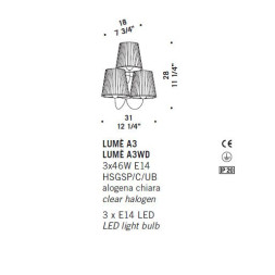 Бра De Majo LUME A3 0LUME0A30
