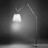 Торшер Artemide Tolomeo mega LED aluminium 0762010A + 0781020A + 0763010A