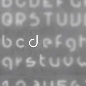 Настенный светильник Artemide Alphabet 1202d00A