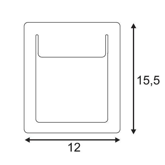 Встраиваемый спот (точечный светильник) SLV Downunder 151952
