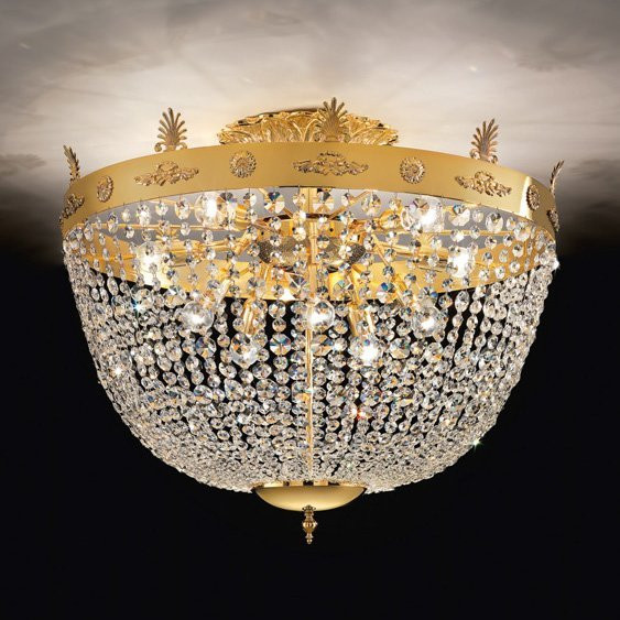 Потолочный светильник Masiero Impero &amp; Deco VE 827 PL10 CUT CRYSTAL