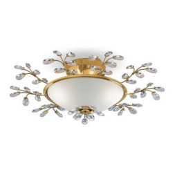 Потолочный светильник Prearo Giardino di Cristallo 1937/50/PL/B/24K