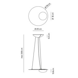 Подвесной светильник Axo Light Kwic SP KWIC 36 RA XX LED