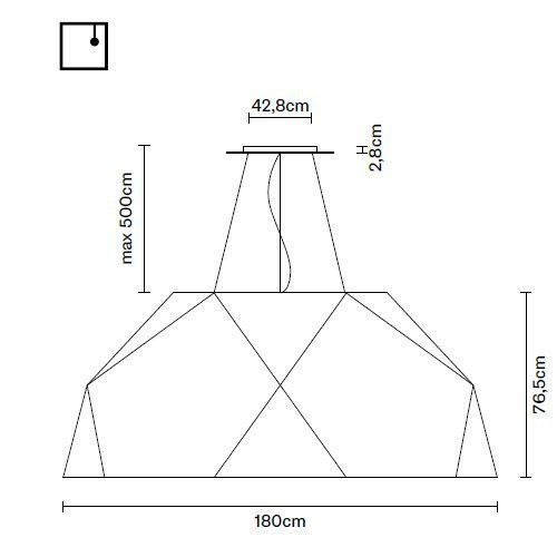 Подвесной светильник Fabbian Crio D81 A17 48