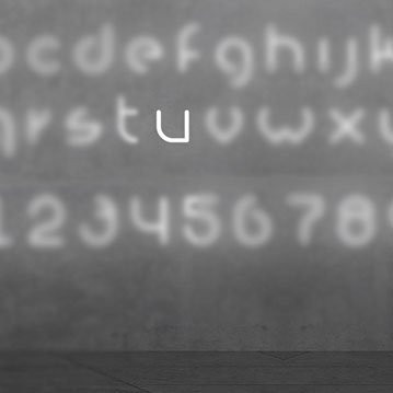 Настенный светильник Artemide Alphabet 1202u00A