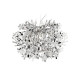 Подвесной светильник Slamp Fiorella SUSPENSION MINI SILVER FIO14SOS0002S_000