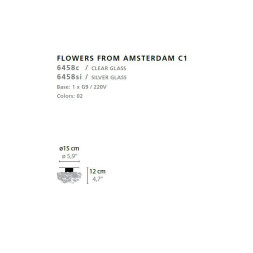Потолочный светильник Ilfari Flowers from Amsterdam C1 10871 02