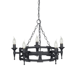 Люстра Elstead Lighting Saxon SAX5 BLK