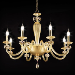 Люстра Euroluce Sheen L8 antique rose