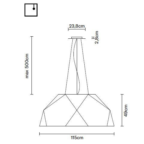 Подвесной светильник Fabbian Crio D81 A13 48
