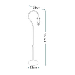 Торшер Feiss Urban Renewal FE/URBANRWL/FL1