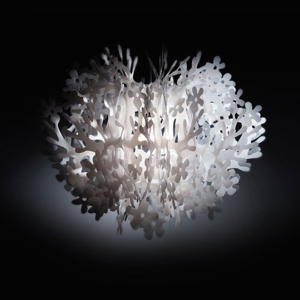 Подвесной светильник Slamp Fiorella SUSPENSION MINI WHITE FIO14SOS0002W_000