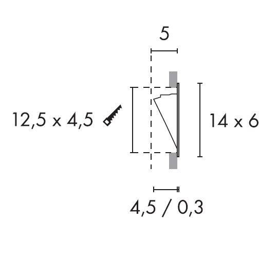 Встраиваемый спот (точечный светильник) SLV Downunder 152072