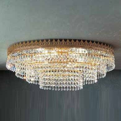 Потолочный светильник Beby Group Empire 1600/6/PL Bronze Brushed CUT CRYSTAL